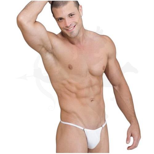 Tanga Blanca Hombre